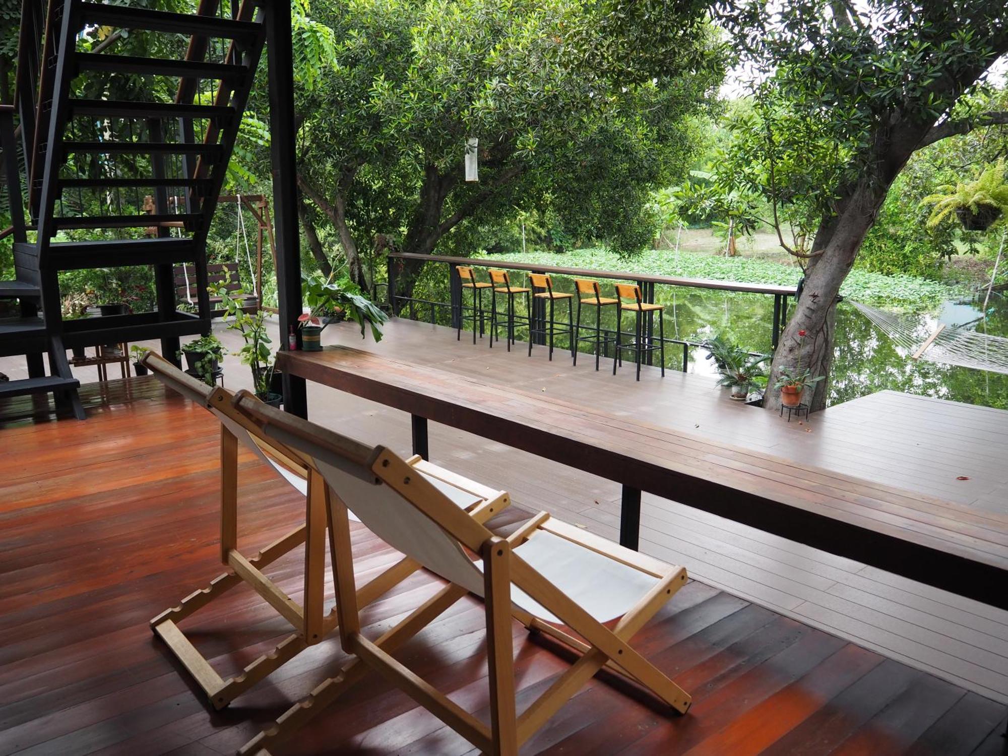 Banmai87 Guest House บ้านไม้87 เกสต์เฮ้าส์ Ayutthaya Eksteriør bilde